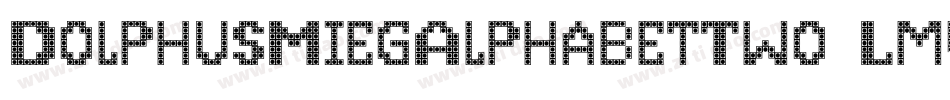 DolphusMiegAlphabetTwo-Lmv5字体转换