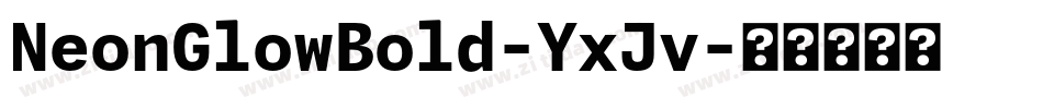 NeonGlowBold-YxJv字体转换