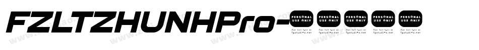 FZLTZHUNHPro字体转换