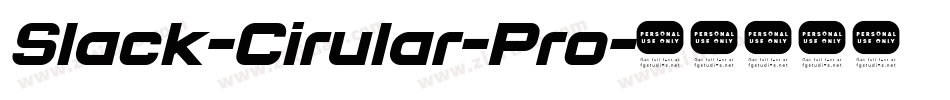 Slack-Cirular-Pro字体转换