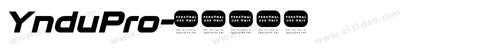 YnduPro字体转换