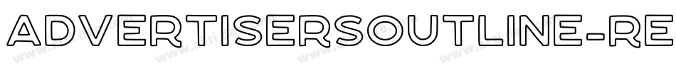 AdvertisersOutline-Regular字体转换