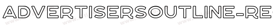 AdvertisersOutline-Regular字体转换