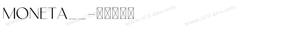 MONETA__字体转换
