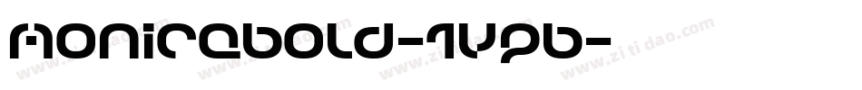 MonicaBold-1vpB字体转换