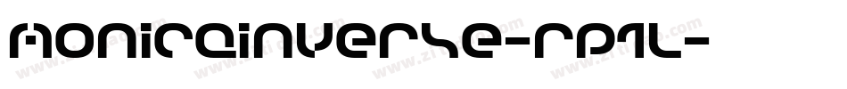 MonicaInverse-rP1L字体转换
