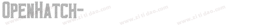 OpenHatch字体转换