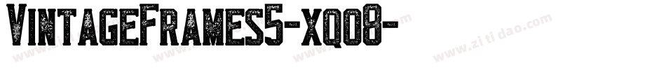VintageFrames5-xqo8字体转换
