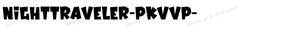 NightTraveler-PKVvP字体转换