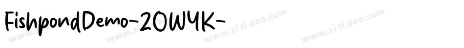 FishpondDemo-2OWYK字体转换