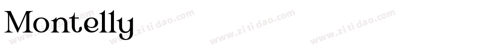 Montelly字体转换