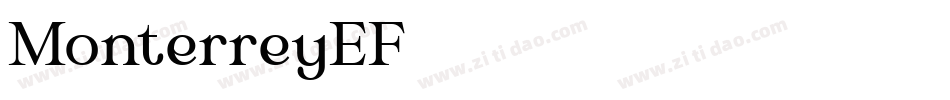 MonterreyEF字体转换