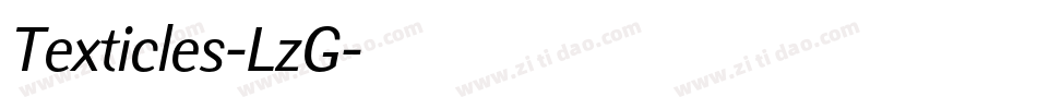 Texticles-LzG字体转换