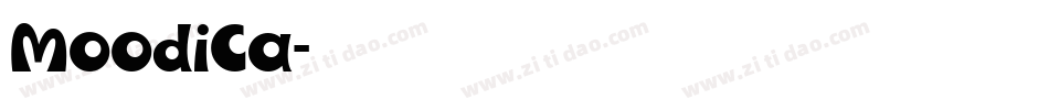 Moodica字体转换