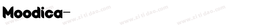 Moodica字体转换