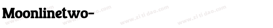 Moonlinetwo字体转换