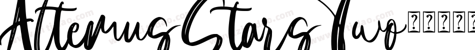 AltemusStarsTwo字体转换