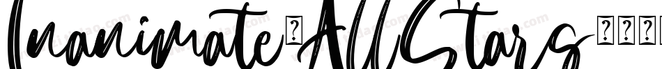 Inanimate-AllStars字体转换