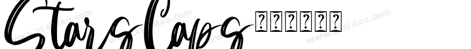 StarsCaps字体转换