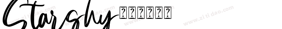 Starshy字体转换