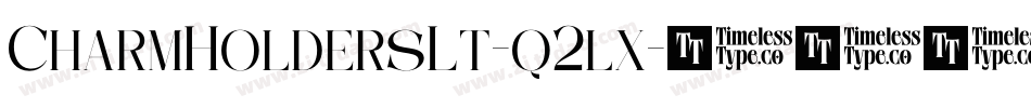 CharmHoldersLt-q2lx字体转换