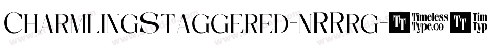 CharmlingStaggered-nRRrg字体转换