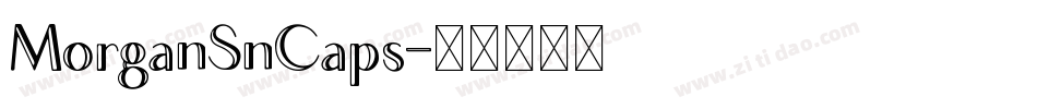 MorganSnCaps字体转换