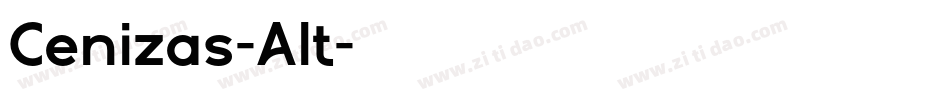 Cenizas-Alt字体转换
