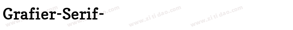 Grafier-Serif字体转换