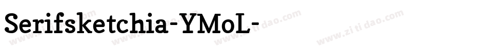 Serifsketchia-YMoL字体转换