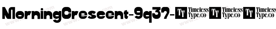 MorningCrescent-9q37字体转换