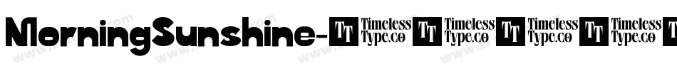 MorningSunshine字体转换