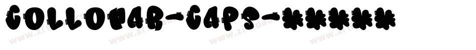 COLLONAR-CAPS字体转换