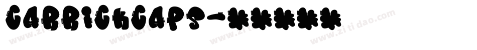 CarrickCaps字体转换