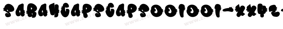 SarahcapsCaps001001-XXYZ字体转换 SarahcapsCaps001001-XXYZ字体转换