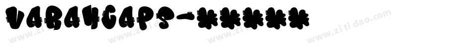 VarahCaps字体转换