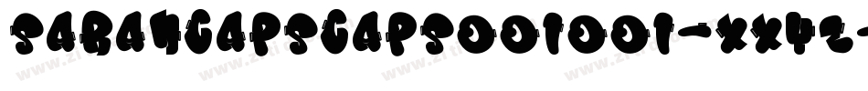 SarahcapsCaps001001-XXYZ字体转换 SarahcapsCaps001001-XXYZ字体转换
