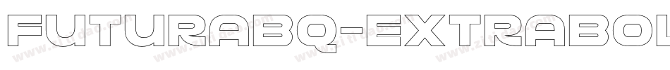 FuturaBQ-ExtraBoldOutline字体转换