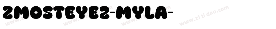 ZMostEye2-mYla字体转换