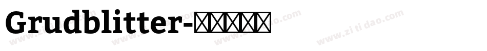 Grudblitter字体转换