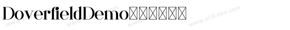 DoverfieldDemo字体转换