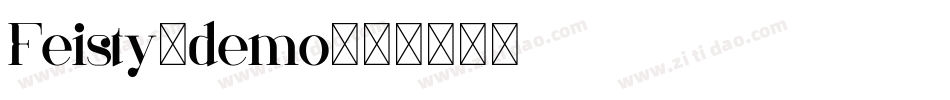Feisty-demo字体转换