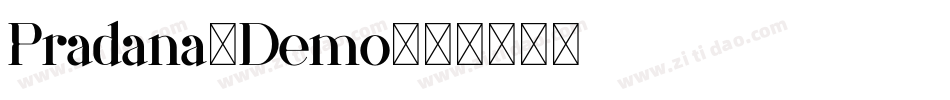 Pradana-Demo字体转换