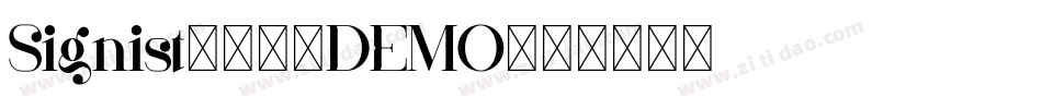 Signist-02-DEMO字体转换