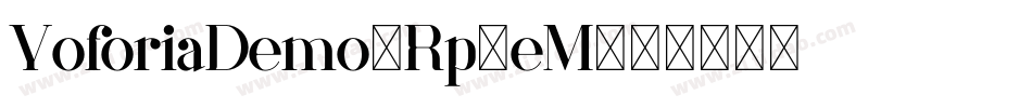 YoforiaDemo-Rp0eM字体转换