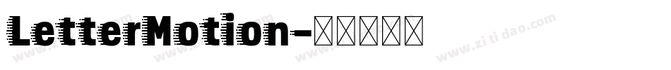 LetterMotion字体转换