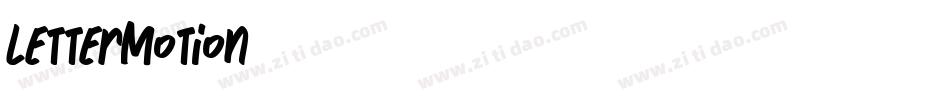 LetterMotion字体转换