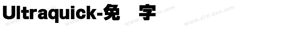 Ultraquick字体转换