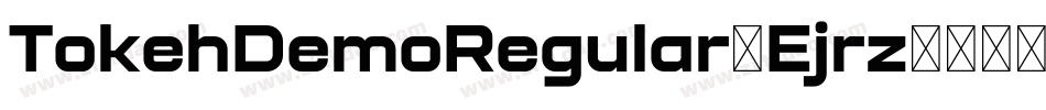 TokehDemoRegular-Ejrz字体转换
