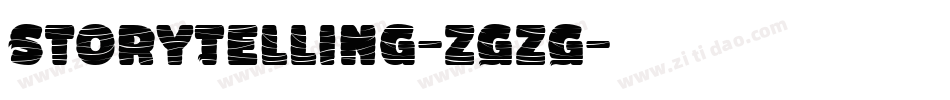 StoryTelling-zGzG字体转换